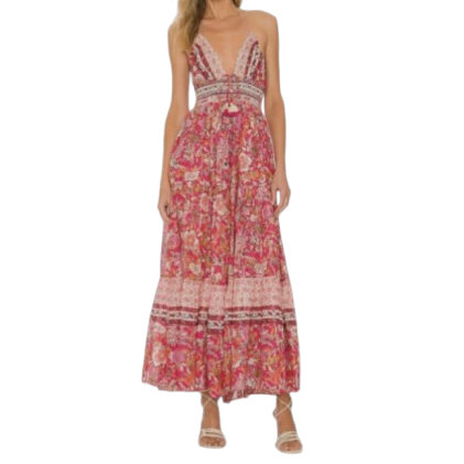 Floral print sundress